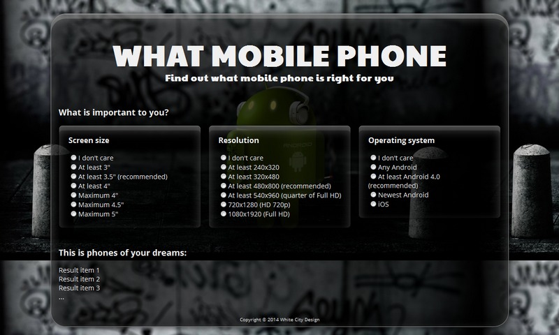 What Mobile Phone?